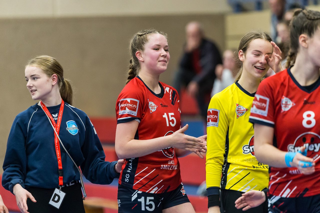 Bild 234 - B-Juniorinnen SG HH Nord - SV Henstedt Ulzburg : Ergebnis: 23:22